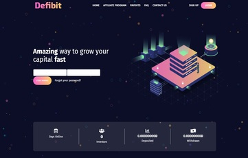 Defibit Template Crypto Mining (SCM)