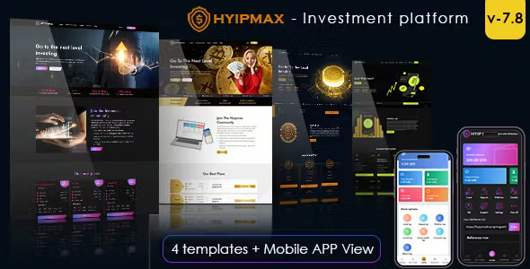 HYIP MAX - high yield investment platform