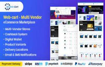 ECom - Multi Vendor Ecommerce Shopping Cart Platform