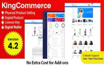 KingCommerce - All In One Single And Multi Vendor Eommerce