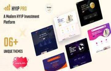 HyipPro - A Modern HYIP Investmet Platform