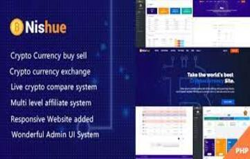 Nishue - CryptoCurrency Buy Sell Exchange With MLM System