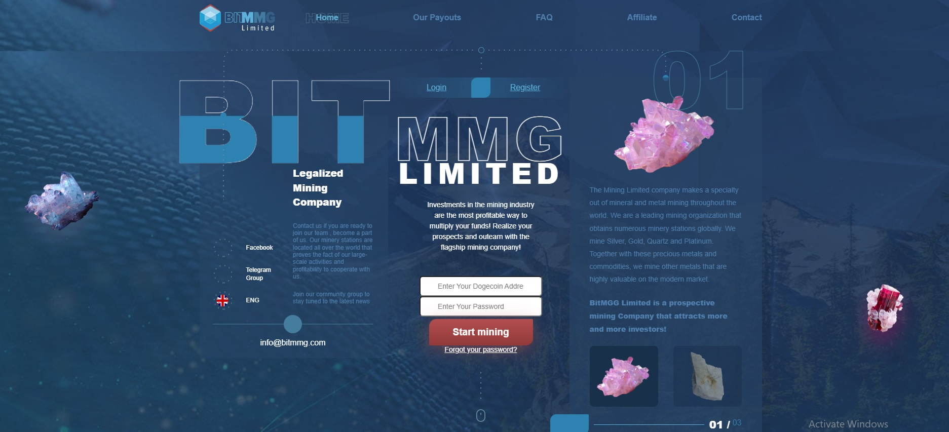 Bit MMG Template Crypto Mining (SCM)