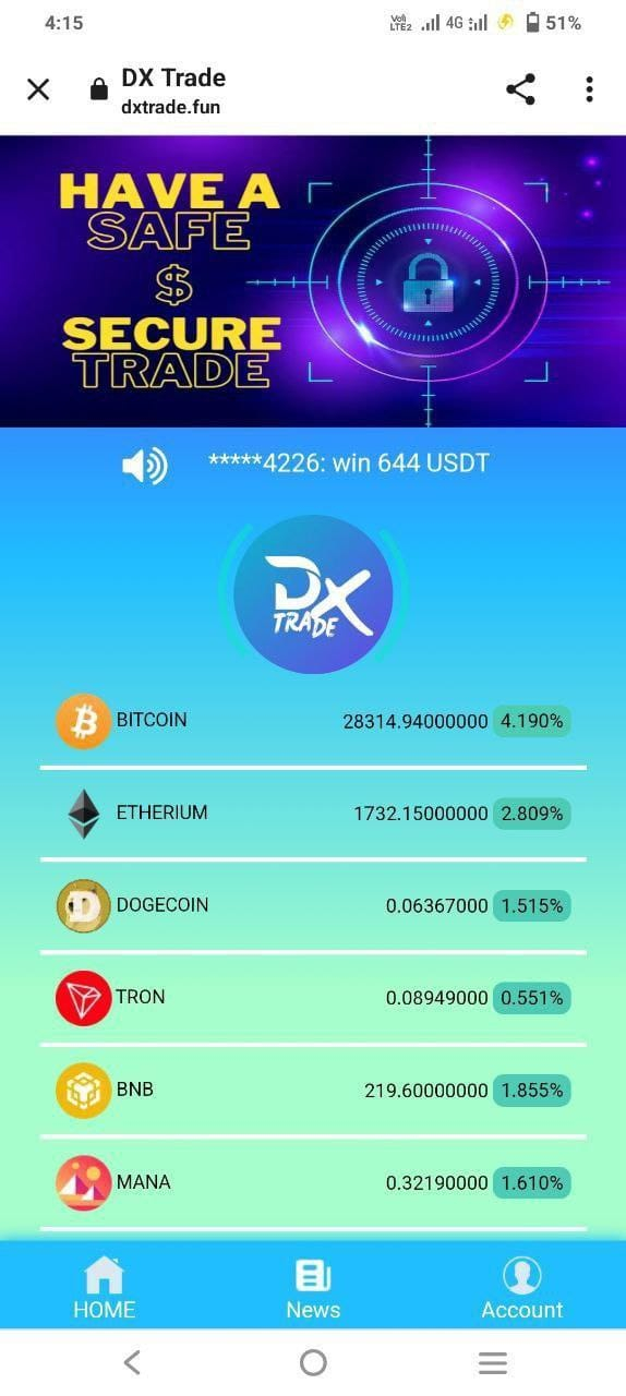 DX Trade Script