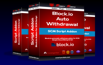 Block Io SCM Auto Withdrawal (Add-Ons)