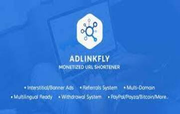 AdLinkFly - Monetized URL Shortener