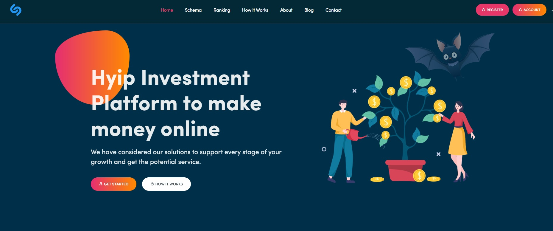 Hyiprio - Advanced Hyip Investment Scheme With Ranking System