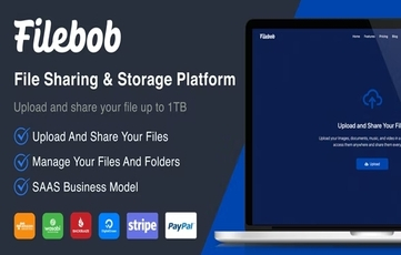 Filebob File Sharing And Storage Platform