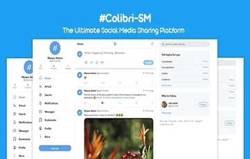 ColibriSM - The Ultimate PHP Modern Social Media Platform