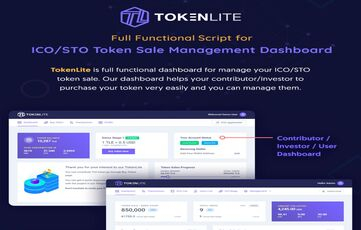 TokenLite - ICO / STO Token Sale Management